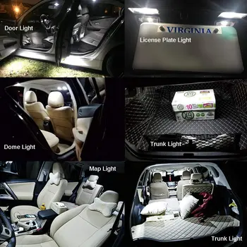 Accesorii auto, Car Led Lumina de Interior Kit Pentru Volkswagen VW Crafter II 2 mk2 2016 - 2021 Erori Alb 6000K Super Luminoase