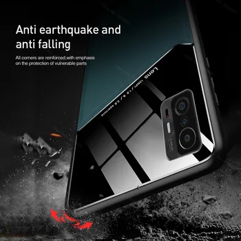 De lux Piele Auto Magnetic telefon Caz Pentru Xiaomi11T Xiaomi 11T Pro Xiomi Mi11T Km 11 T T11 Pro 5G Armura rezistenta la Socuri Bara de protecție
