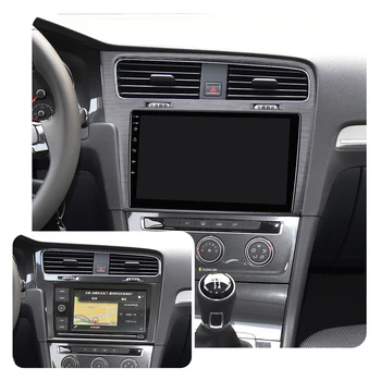 10.1 Inch Radio Auto Măști Cadru Pentru VW Volkswagen Golf 7 2013-2019 Stereo Panou de Bord de Instalare Trim GPS DVD Accesoriu