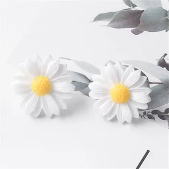 Cercei Rasina Daisy Personalitate Flori Strălucitoare Accesorii De Moda De Flori Drăguț Stud Cercei Elegant Daisy Cercel