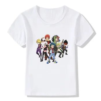 Copii T Shirt Beyblade Izbucni Evoluția de Imprimare de Desene animate Amuzant Baieti tricou de Vara Fete pentru Copii Haine pentru Copii Unisex Topuri,HKP5470