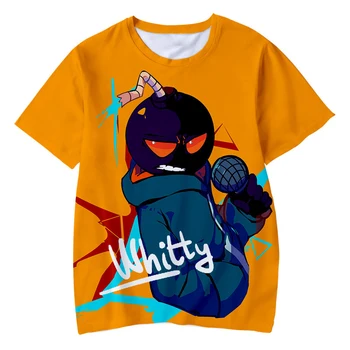 Vineri Seara Funkin de Imprimare T-shirt pentru Copii Tricou Casual Merge cu pași mici Copii Tricou Baieti Fete Guler Rotund Maneci Scurte 4-14 Ani Tee