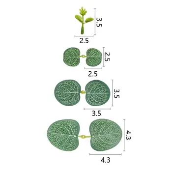 20buc Verde Realiste Plante Artificiale Decor Simulat Faux Eucalipt Tulpini, Ramuri, Frunze Ornament Pentru Birou, Camera de zi