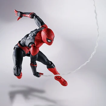 Original Bandai Shfiguarts Spider-Man : Nici O Modalitate De Acasă Toate Cele Trei Generații Figura Model Shf Marvel Acțiune Papusa De Colectie Jucarii