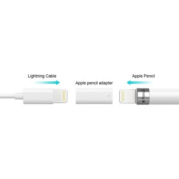 Mini Conector Adaptor de Încărcare pentru Apple Pencil Femeie la Femeie Biroul de Acasă Ușor de Încărcare Încărcător Accesorii