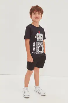 Trendyol Sequin Băieți Băiatul Tricotate T-Shirt TKDSS21TS3839