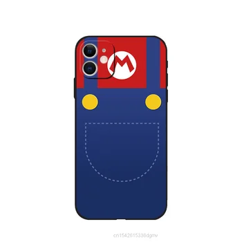 Desene animate O Super Marios Mobil Telefon Mobil Caz Pentru IPhone 12pro 11 XS Max 7 8 6s Plus SE 2020 Mini X XR Silicon Moale capacul din Spate