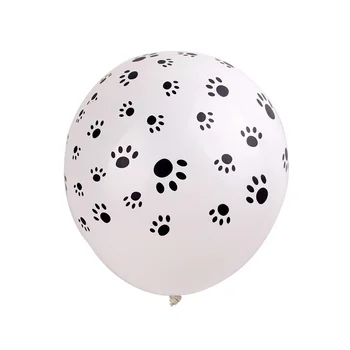10buc 12 inch animal print balon latex labă de câine balon leopard de imprimare pepene verde balon petrecere de ziua decor baloane