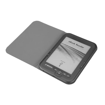 Noi de 6 Inch, 4GB Ebook Reader cu E-Ink Capacitiv E Carte Lumină Ecran Eink de E-Book, E-Ink E-Cititor MP3 cu Caz, WMA PDF HTML