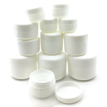 30 de unică folosință de Plastic Gol Machiaj Borcan 20/50/100g Probă Sticle Oală de Călătorie Crema de Fata Lotiune Container Cosmetice