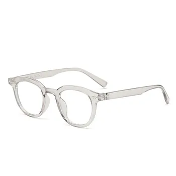 2021 Nou Retro Cadru Rotund ochelari de Soare Anti Blue Light Ochelari de Calculator Oculos Transparent Optic Rame Ochelari de vedere pentru Femei