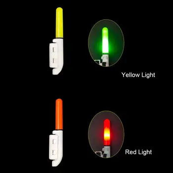 Noi 425 Baterie Rosu/Galben Închis Float Tijă De Pescuit Sfat Lightstick Lumină Fluorescente Glow Stick Bite Alarm