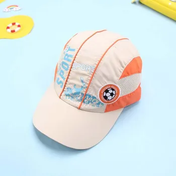 Coreene Noi de Vara pentru Copii iute Uscat Capac Marca Snapback Școală Elementară de Fotbal Net Șapcă de Baseball Bumbac Pălării De Fata Baiat