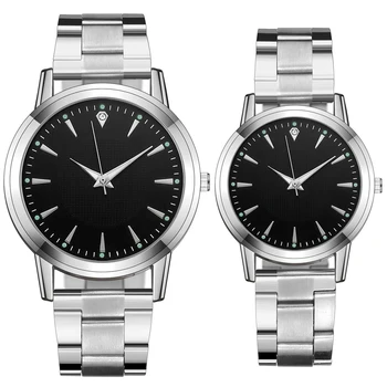 De lux de Câteva Ceasuri Pentru Iubitorii de Cuarț Ceas de mână de Moda, Oameni de Afaceri Urmăriți Femei Ceasuri Argintiu Negru Oră relogio masculino