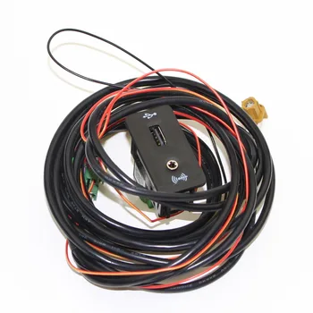 1 Set Masina AUX & USB Comutator-Adaptor Priza cabluri Coadă Pentru VW Golf 7 5G0 035 222 E 5Q0 035 726 E 5G0035222E 5Q0035726E