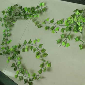2.4 M Artificiale Ivy Coroană Din Frunze Veșnic Verzi De Viță De Vie De Plante Fals Cartofi Dulci Frunze Acasă Decor Nunta Flori Agățat Rattan