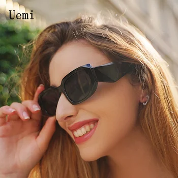 Noul Brand de Lux ochelari de Soare Patrati Pentru Femei Barbati Mic Cadru de Epocă Ochelari de Soare Nuante Retro de Design de Moda Ochelari de UV400 Tot