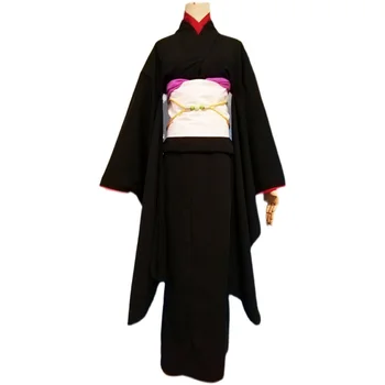 2021 Hunter X Hunter Kalluto Zoldyck Cosplay Costum negru Kimono