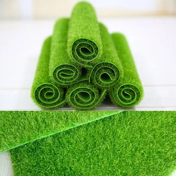 15*15cm/30*30cm Fals Moss Gradina in Miniatura Artificiale Ecologice Decorative DIY Gazon Moss Simulare Gazon Decor Iarba Verde