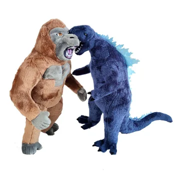 Bandai Godzilla Vs. King Kong Păpuși de Pluș Original de Desene animate de Animale Maimuta Dino Copil Jucării Cadou de Crăciun Cadouri de 30Cm