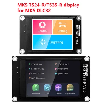 Makerbase CNC MKS TS35-R TS24-R touch screen TS35 TS24 V2.0 de afișare pentru MKS DLC32 V2.1 GRBL pe 32 de biți breakout bord controller