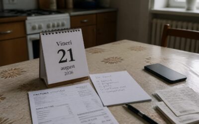 Horoscop vineri, 21 august 2026: cum îți organizezi agenda și bugetul înainte de weekend