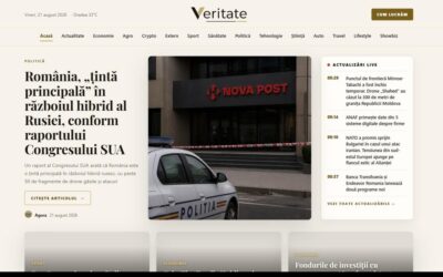 Veritate.ro propune știri scrise integral de AI, cu fapte separate de opinii și corecturi la vedere