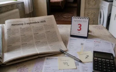 Horoscop 3 septembrie 2026 și deciziile care schimbă prioritățile pentru Scorpion și Săgetător