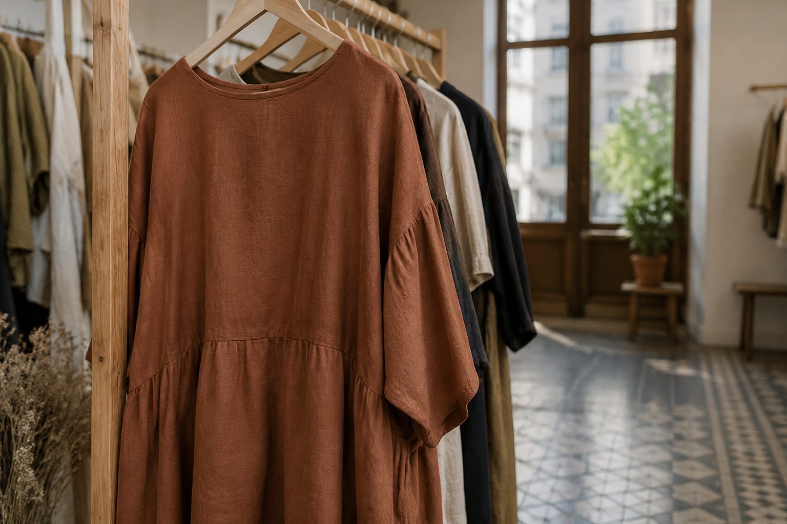 Raft cu haine plus-size